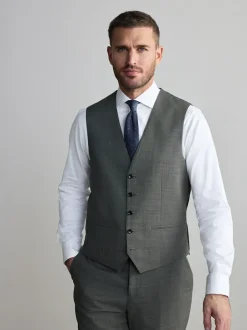Next Green Signature Nova Fides Wool Waistcoat Clearance