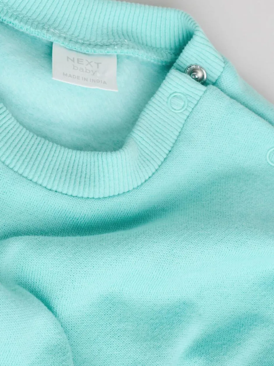 Next Sweat Top and Joggers Baby Set (0mths-2yrs) (0mths-2yrs) Green Best