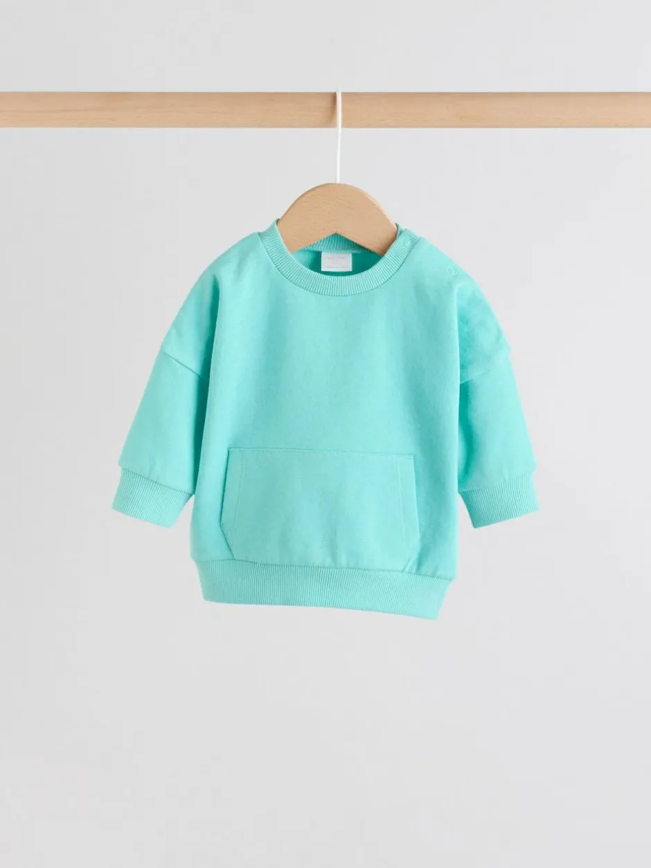 Next Sweat Top and Joggers Baby Set (0mths-2yrs) (0mths-2yrs) Green Best
