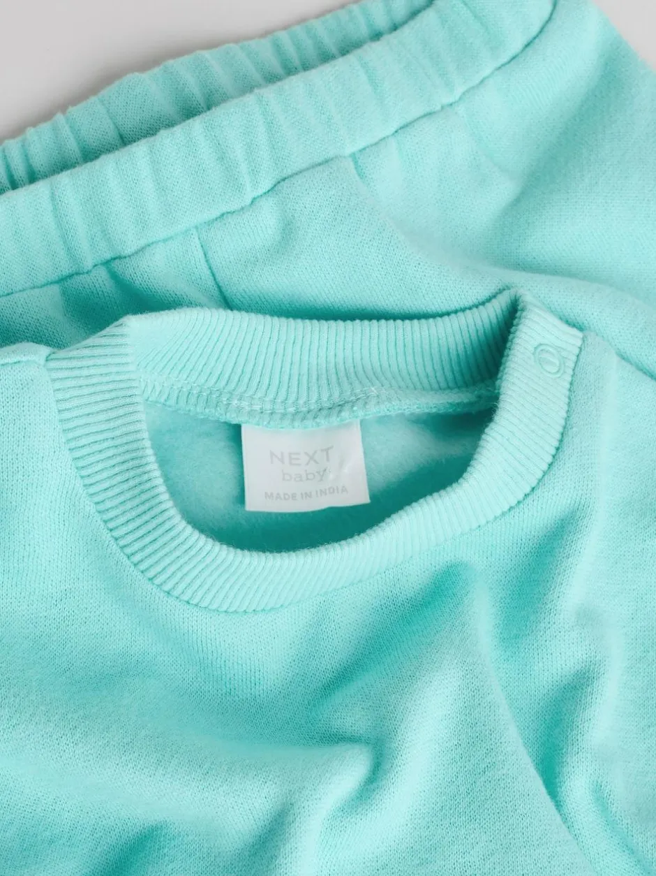 Next Sweat Top and Joggers Baby Set (0mths-2yrs) (0mths-2yrs) Green Best