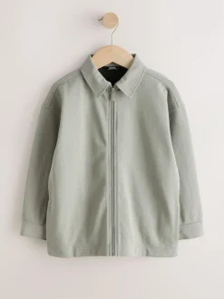 Next Green Texture Smart Shacket (3-16yrs) Outlet