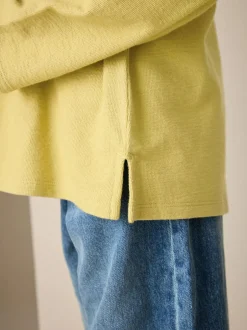 Next Textured Long Sleeve Top (3-16yrs) Green Online