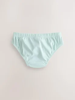 Next 100% Cotton Briefs 7 Pack (1.5-16yrs) Green/Blue Hot