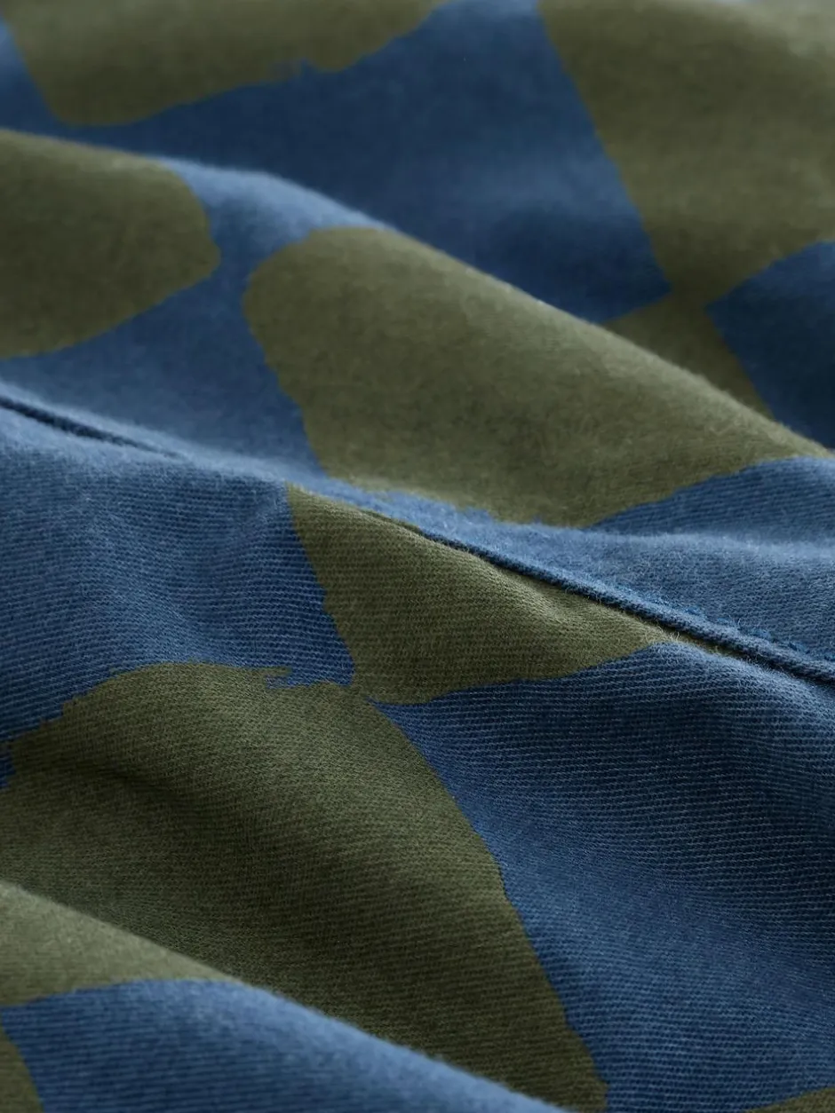 Next Dungarees (3mths-7yrs) Green/Blue Harlequin Online
