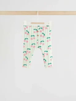 Next Baby Sweatshirt and Leggings 2 Piece Set (0mths-2yrs) Green/Ecru Outlet