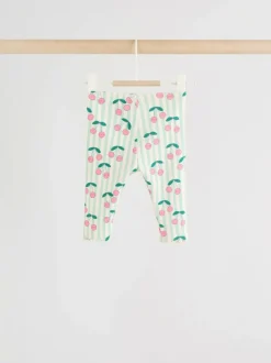 Next Baby Sweatshirt and Leggings 2 Piece Set (0mths-2yrs) Green/Ecru Outlet