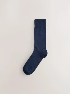 Next 8 Pack Embroidered Lasting Fresh Socks Green/Red/Blue Discount