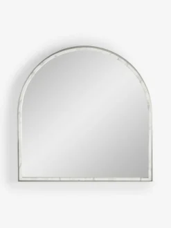 Next Grey Arch Bathroom Wall Mirror