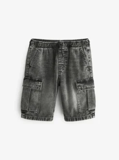 Next Cargo Shorts (3-16yrs) Grey Clearance