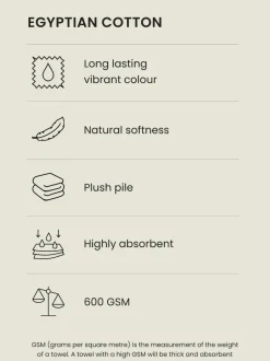 Next Grey Charcoal Egyptian Cotton Towel Discount