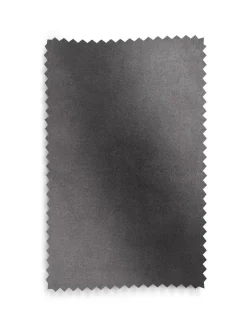 Next Grey Charcoal Matte Velvet Super Thermal Curtains New