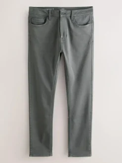 Next Grey Charcoal Skinny Fit Comfort Stretch Jeans Hot