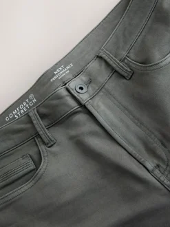 Next Grey Charcoal Skinny Fit Comfort Stretch Jeans Hot