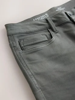 Next Grey Charcoal Skinny Fit Comfort Stretch Jeans Hot