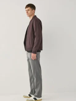 Next Straight Fit Comfort Stretch Jeans Grey Charcoal New
