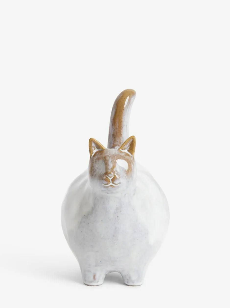 Next Grey Chester the Cat Ornament Outlet