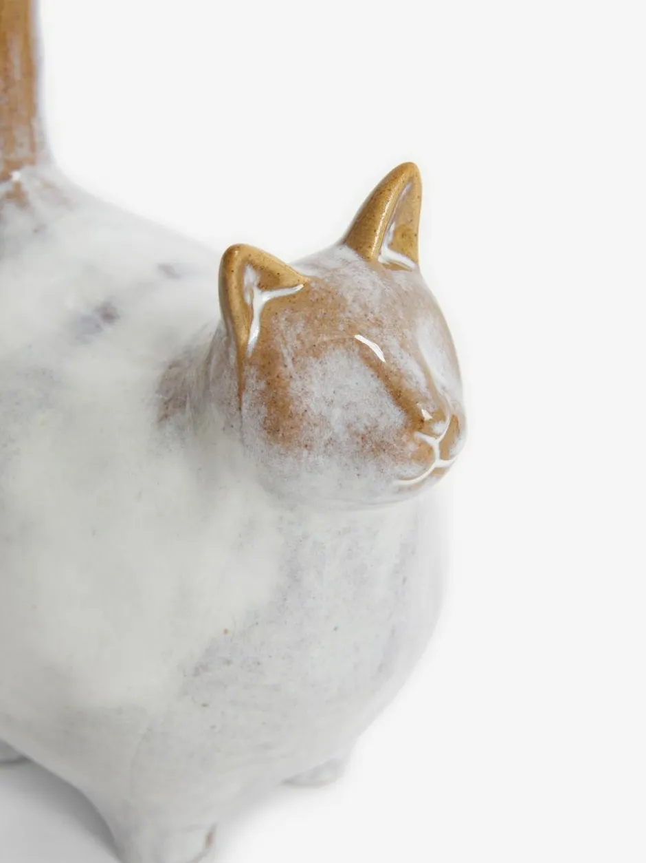 Next Grey Chester the Cat Ornament Outlet