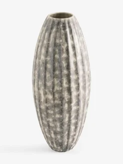Next Grey Cream Extra Large Reactive Glaze Ceramic Vase Outlet