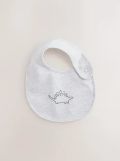 Next Grey Dinosaur Baby Bibs 3 Pack Best