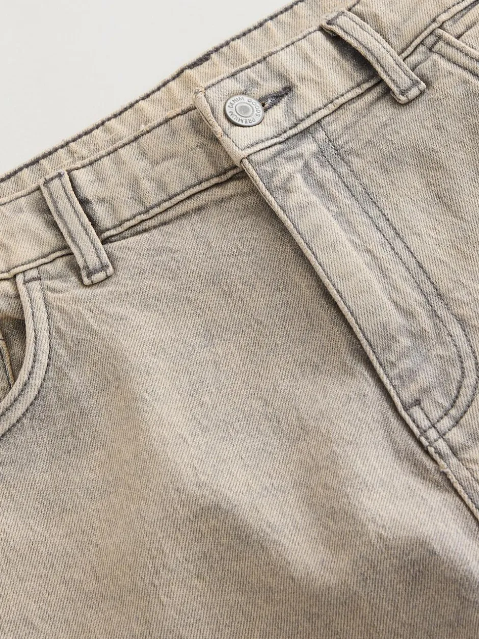 Next EDIT Barrel Fit Jeans Grey