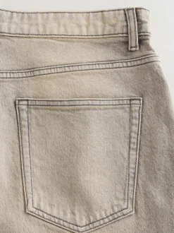 Next EDIT Barrel Fit Jeans Grey