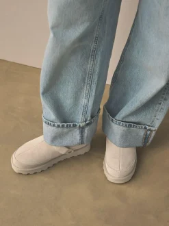 Next Forever Comfort® Chunky Sole Footbed Clogs Grey Best