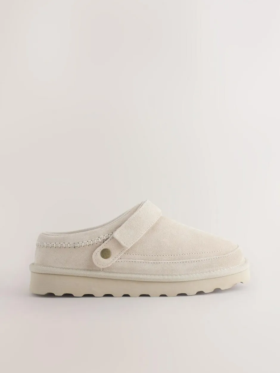 Next Forever Comfort® Chunky Sole Footbed Clogs Grey Best