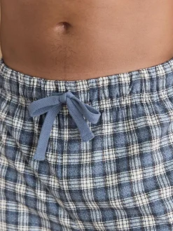 Next Motionflex Cosy Cuffed Pyjama Bottoms Grey Grindle Check Best