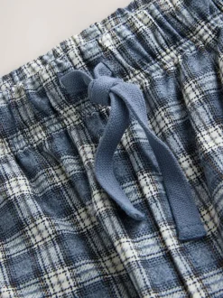 Next Motionflex Cosy Cuffed Pyjama Bottoms Grey Grindle Check Best