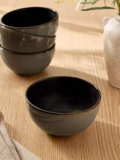 Next Grey Hampton Set of 4 Cereal Bowls Hot