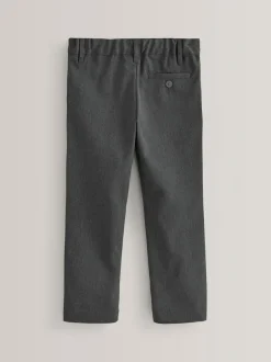 Next Longer Leg Regular Waist School Trousers (3-17yrs) Grey Hot