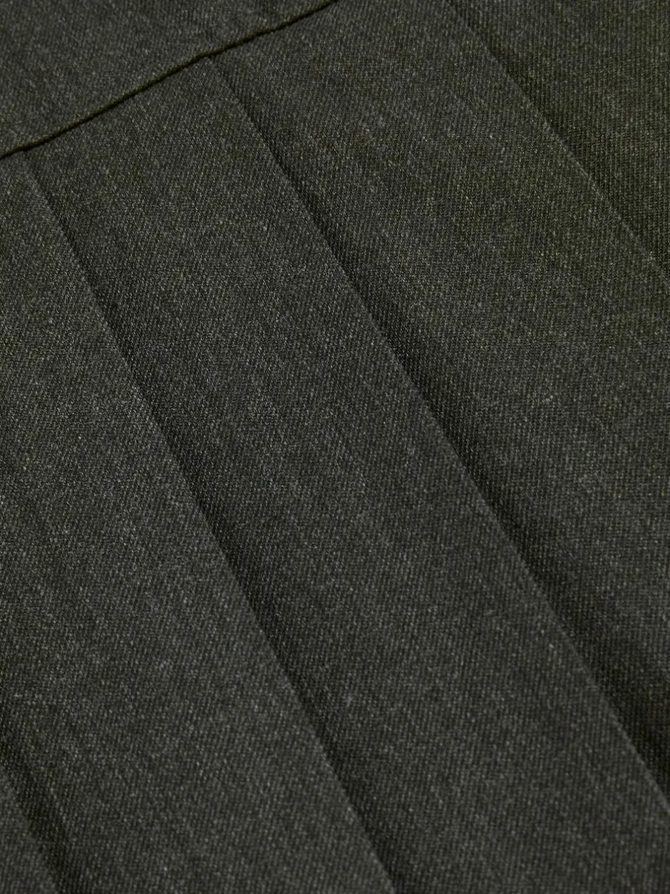 Next Grey Longer Length Regular Waist 2 Pack Pleated School Skirts (3-16yrs) Outlet