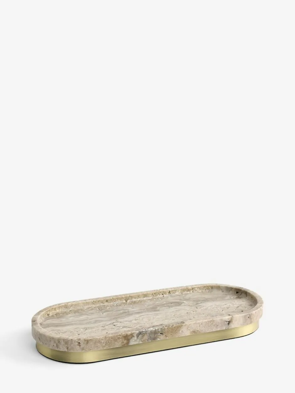 Next Grey Marble N. Premium Storage Tray New