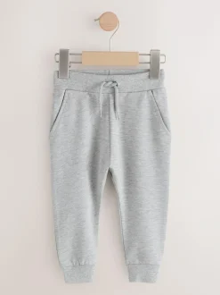 Next Grey Marl Classic Jersey Joggers (3mths-7yrs) Online