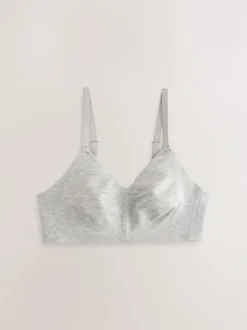 Next DD+ Non Pad Non Wire Ultimate Comfort Bra Grey Marl Hot
