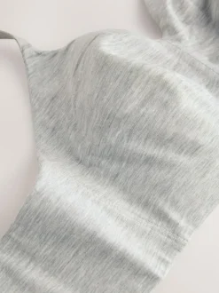 Next DD+ Non Pad Non Wire Ultimate Comfort Bra Grey Marl Hot