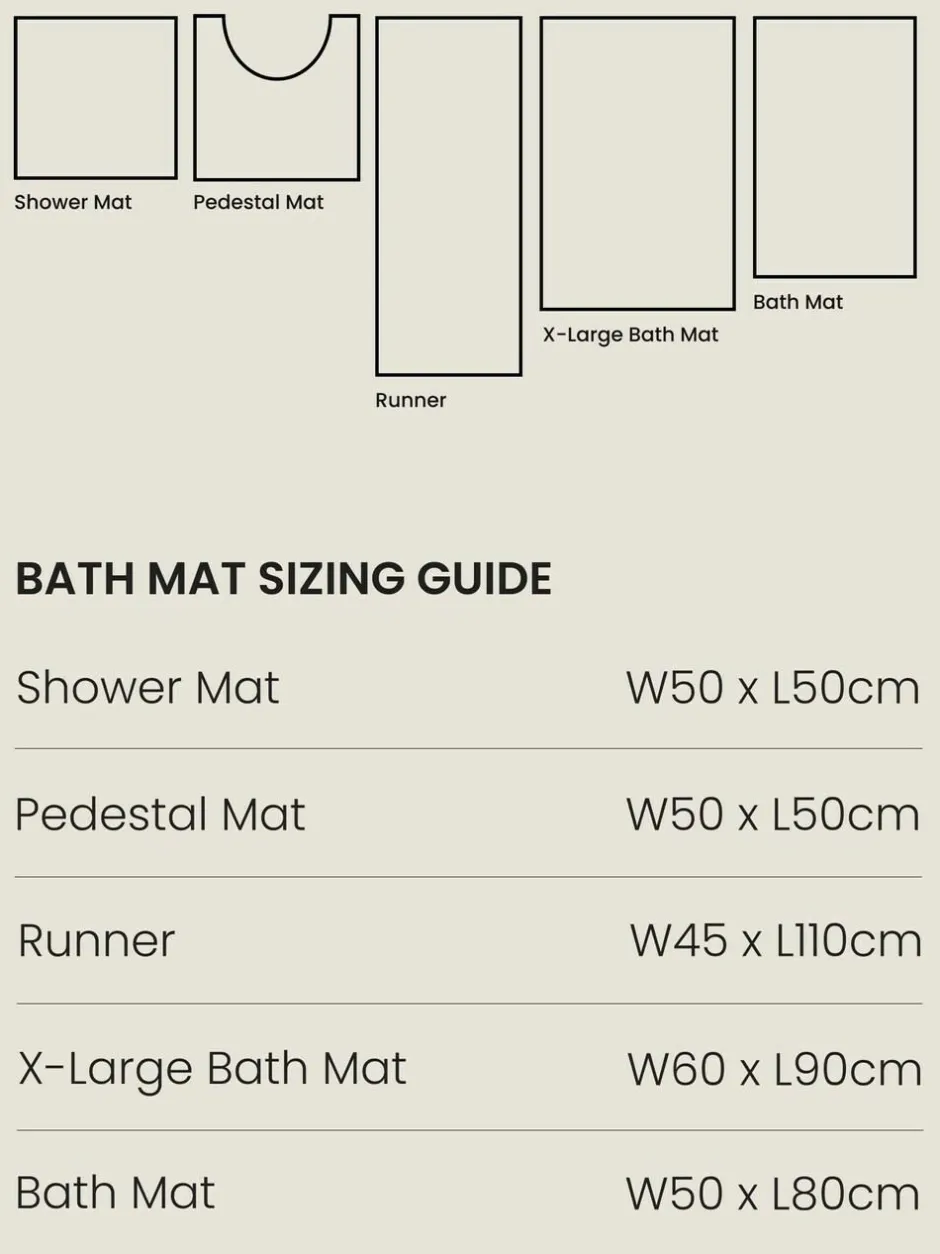 Next Giant Bobble Runner Bath Mat Grey Marl Best