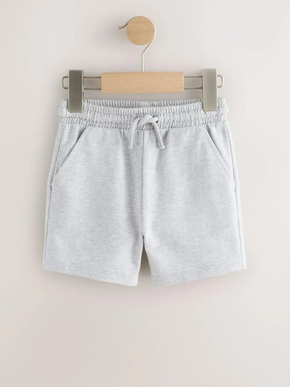 Next Grey Marl Jersey Shorts (3mths-7yrs) New