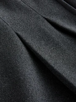 Next N.Premium Wide Leg Joggers Grey Clearance