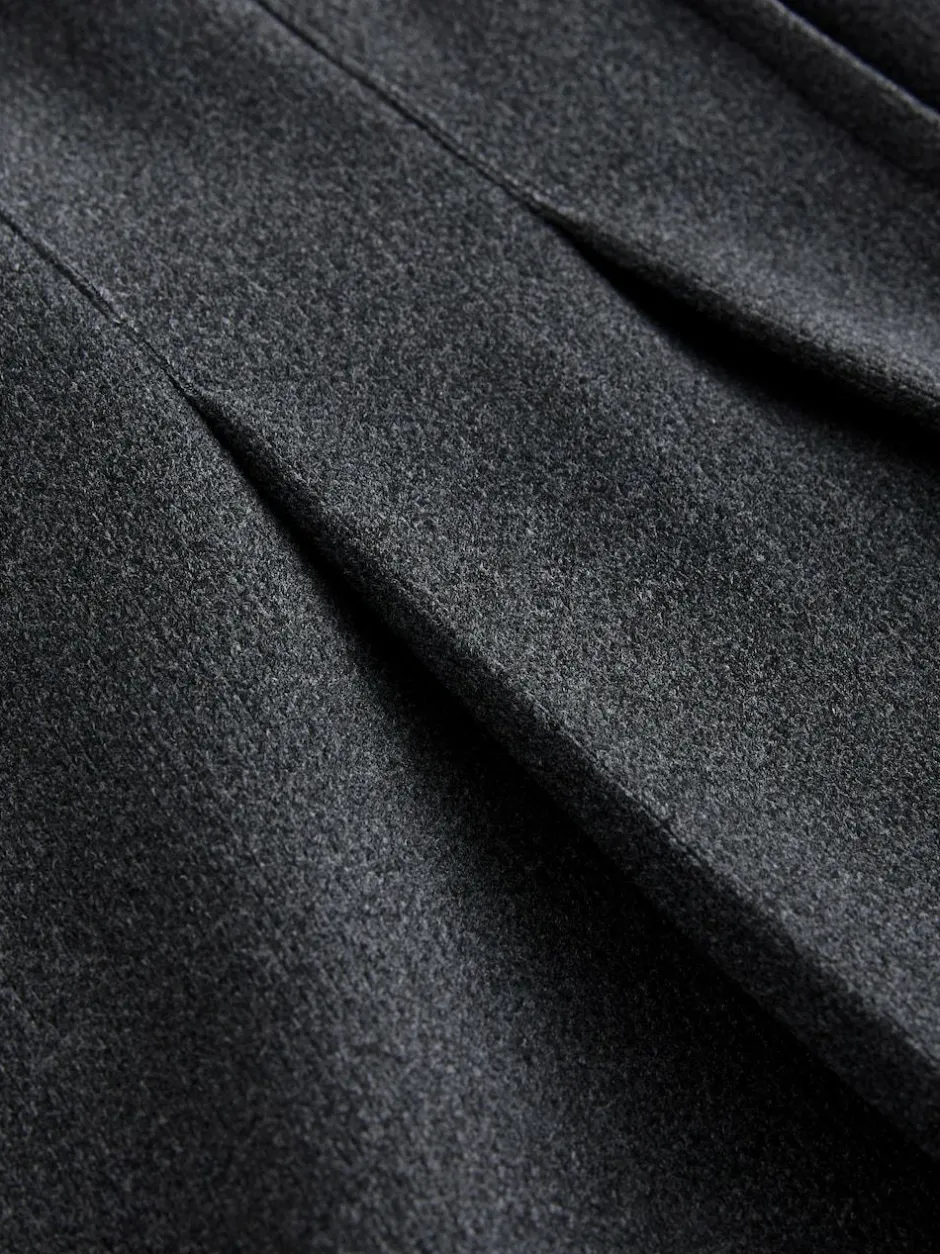 Next N.Premium Wide Leg Joggers Grey Clearance