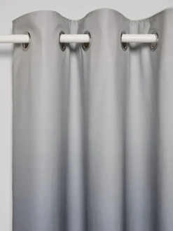 Next Eyelet Blackout Curtains Grey Ombre Outlet