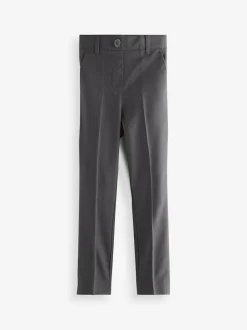 Next Pull-On Waist Plain Front School Trousers (3-17yrs) Grey