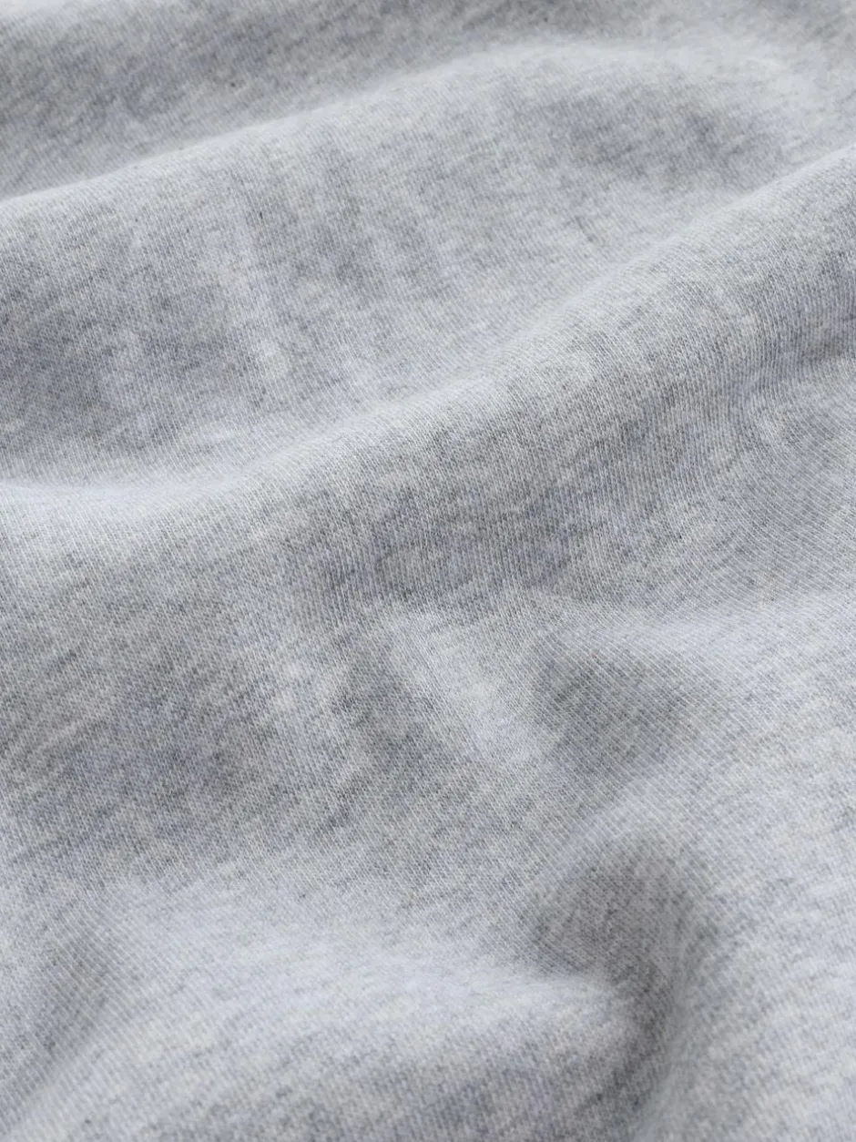 Next Grey Regular Fit Heavyweight Cotton Rich Crew Neck Sweatshirt Sale