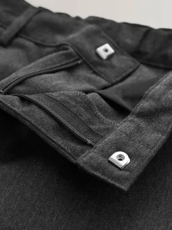 Next Regular Leg School Trousers 2 Pack (3-17yrs) Grey Discount