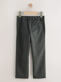 Next Regular Length Standard Waist School Trousers (3-17yrs) Grey Clearance