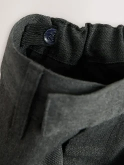 Next Regular Length Standard Waist School Trousers (3-17yrs) Grey Clearance
