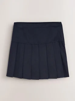 Next Grey Regular Waist 2 Pack Pleated School Skirts (3-16yrs) Sale