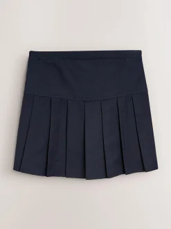 Next Grey Regular Waist 2 Pack Pleated School Skirts (3-16yrs) Sale