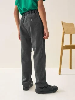 Next Regular Waist School Formal Trousers (3-17yrs) Grey Discount