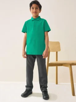Next Regular Waist School Formal Trousers (3-17yrs) Grey Discount